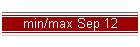 min/max Sep 12