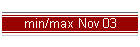 min/max Nov 03