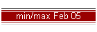 min/max Feb 05