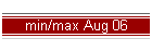 min/max Aug 06